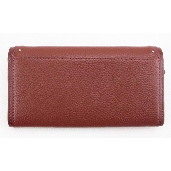 Kate Spade ♠️ NWT Brown Studded Clutch/Wallet - Picture 4 of 8